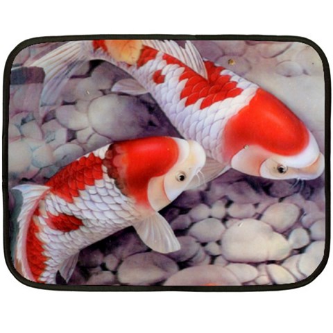 Koi Fleece Blanket (Mini) from ArtsNow.com 35 x27  Blanket