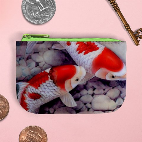 Koi Mini Coin Purse from ArtsNow.com Front