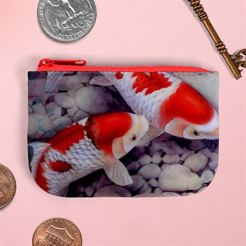 Koi Mini Coin Purse from ArtsNow.com Front
