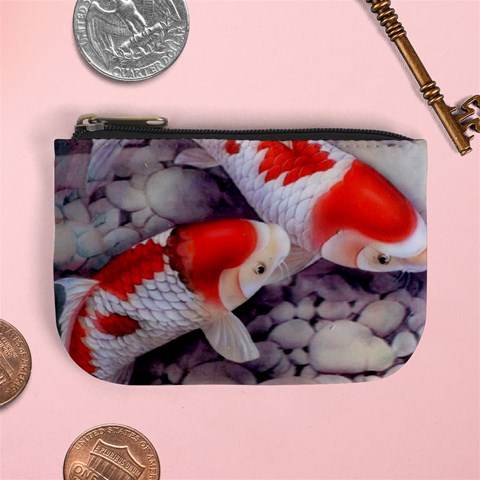 Koi Mini Coin Purse from ArtsNow.com Front
