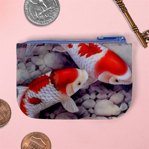Koi Mini Coin Purse from ArtsNow.com Back