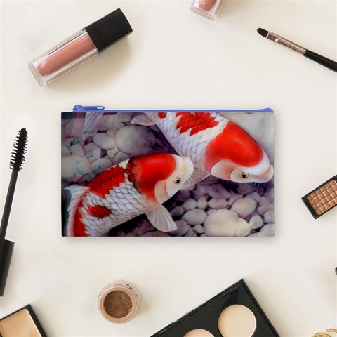 Koi Cosmetic Bag (Small) from ArtsNow.com Front