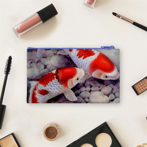 Koi Cosmetic Bag (Small) from ArtsNow.com Back