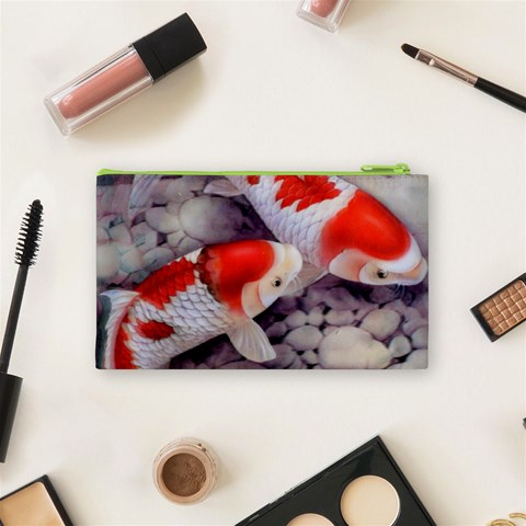 Koi Cosmetic Bag (Small) from ArtsNow.com Back
