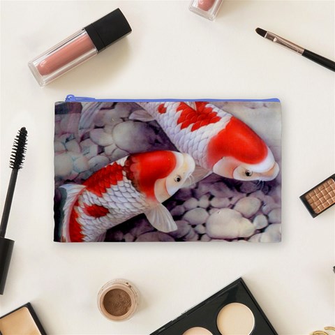Koi Cosmetic Bag (Medium) from ArtsNow.com Front