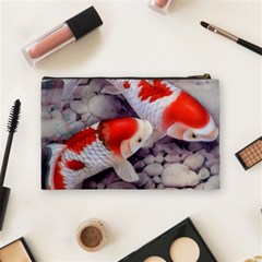 Koi Cosmetic Bag (Medium) from ArtsNow.com Back