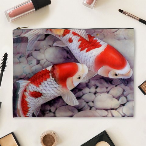 Koi Cosmetic Bag (XL) from ArtsNow.com Front
