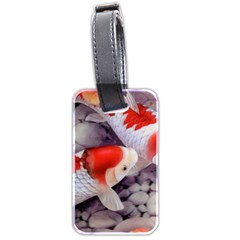 Koi Luggage Tag (two sides) from ArtsNow.com Back