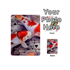 Koi Playing Cards 54 (Mini) from ArtsNow.com Front - Spade3