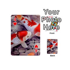 Koi Playing Cards 54 (Mini) from ArtsNow.com Front - Heart4