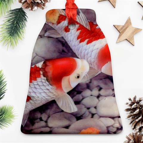Koi Bell Ornament (Two Sides) from ArtsNow.com Front