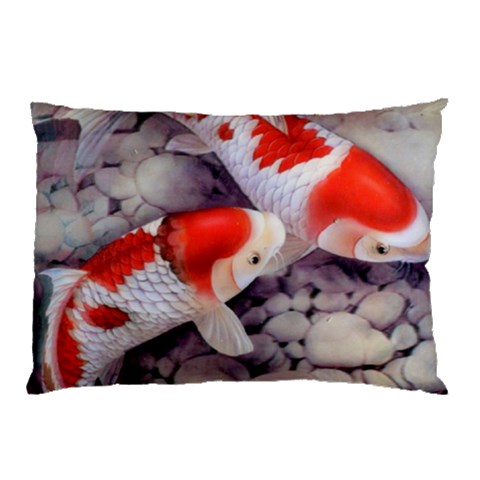 Koi Pillow Case (Two Sides) from ArtsNow.com Front