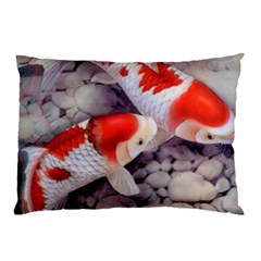 Koi Pillow Case (Two Sides) from ArtsNow.com Back