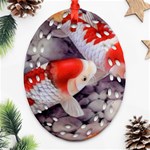 Koi Ornament (Oval Filigree)