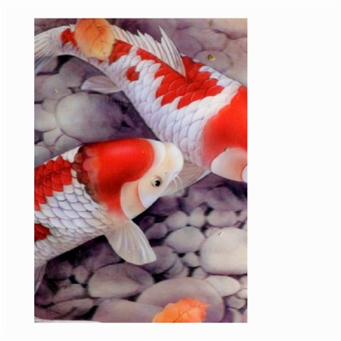Koi Large Garden Flag (Two Sides) from ArtsNow.com Front