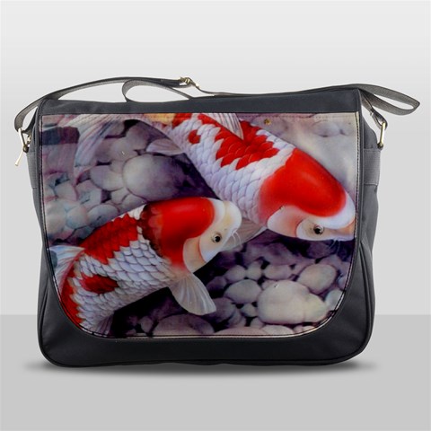 Koi Messenger Bag from ArtsNow.com Front