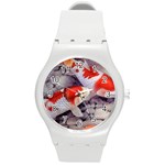 Koi Round Plastic Sport Watch (M)