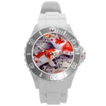 Koi Round Plastic Sport Watch (L)