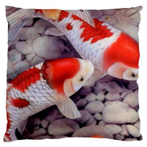 Koi Large Cushion Case (Two Sides) from ArtsNow.com Front