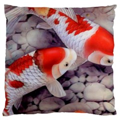 Koi Large Cushion Case (Two Sides) from ArtsNow.com Front