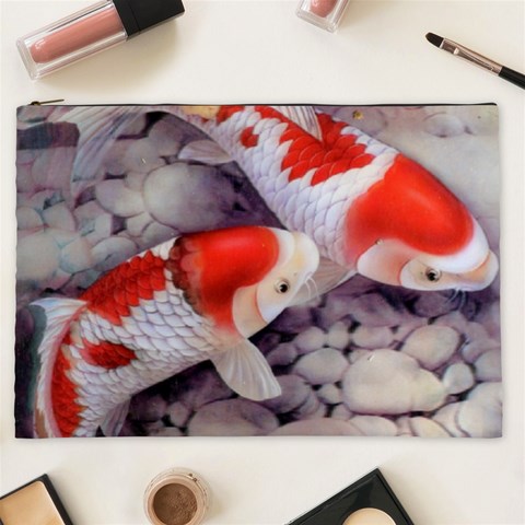 Koi Cosmetic Bag (XXL) from ArtsNow.com Front