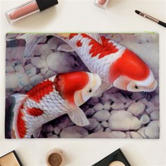 Koi Cosmetic Bag (XXL) from ArtsNow.com Back