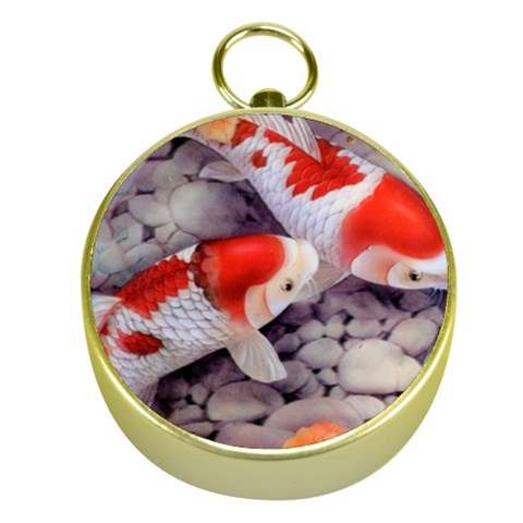 Koi Gold Compass from ArtsNow.com Front