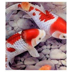 Koi Drawstring Pouch (Medium) from ArtsNow.com Back