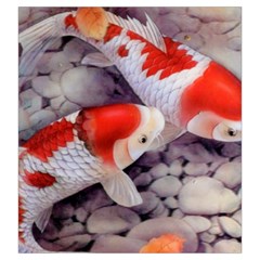 Koi Drawstring Pouch (Large) from ArtsNow.com Back