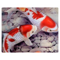 Koi Double Sided Flano Blanket (Medium) from ArtsNow.com 60 x50  Blanket Front