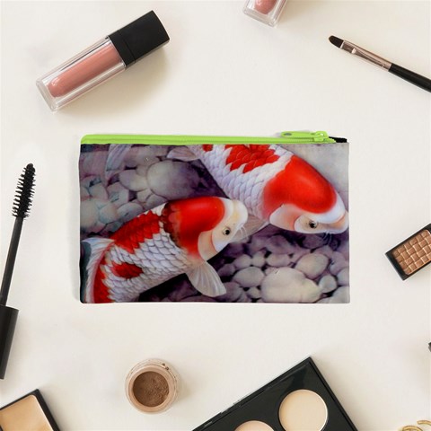 Koi Cosmetic Bag (XS) from ArtsNow.com Back