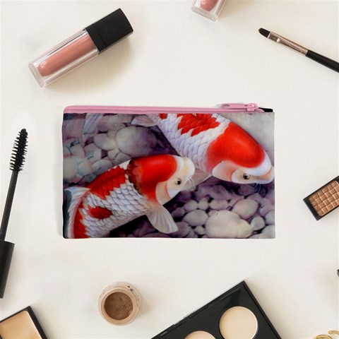 Koi Cosmetic Bag (XS) from ArtsNow.com Back