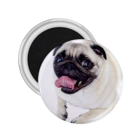 Pug Dog 2.25  Magnet from ArtsNow.com Front