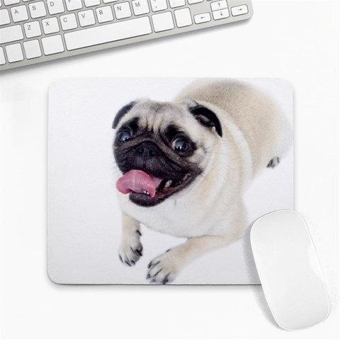 Pug Dog Large Mousepad from ArtsNow.com Front