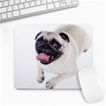 Pug Dog Large Mousepad