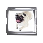 Pug Dog Mega Link Italian Charm (18mm)