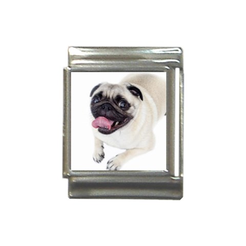 Pug Dog Italian Charm (13mm) from ArtsNow.com Front