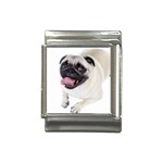 Pug Dog Italian Charm (13mm)