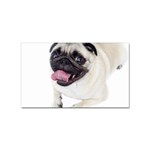 Pug Dog Sticker Rectangular (10 pack)