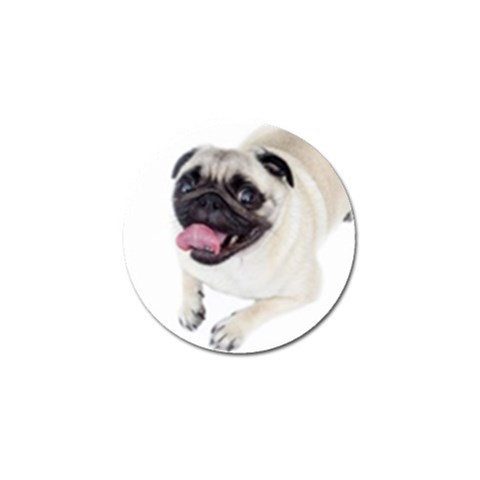 Pug Dog Golf Ball Marker (10 pack) from ArtsNow.com Front