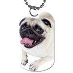 Pug Dog Dog Tag (Two Sides)