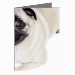 Pug Dog Greeting Cards (Pkg of 8) from ArtsNow.com Left