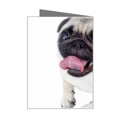 Pug Dog Mini Greeting Card from ArtsNow.com Right