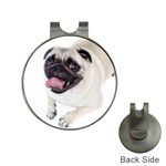 Pug Dog Golf Ball Marker Hat Clip