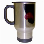 Pug Dog Travel Mug (Silver Gray)
