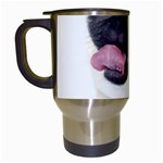 Pug Dog Travel Mug (White)