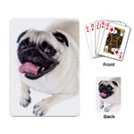 Pug Dog Playing Cards Single Design
