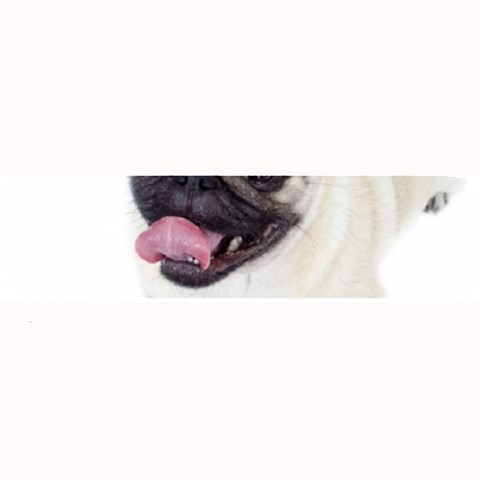 Pug Dog Large Bar Mat from ArtsNow.com 32 x8.5  Bar Mat