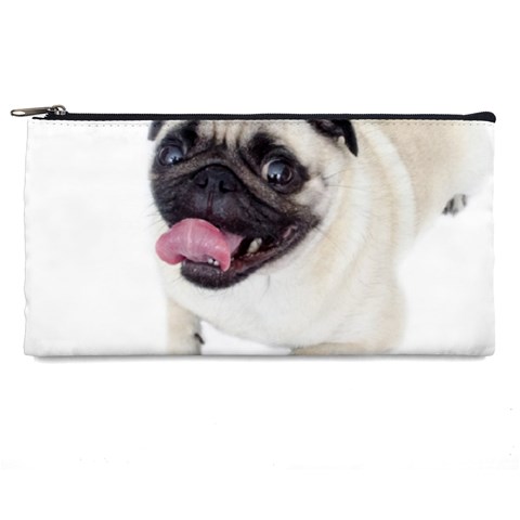 Pug Dog Pencil Case from ArtsNow.com Front