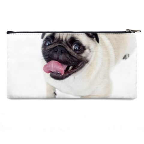 Pug Dog Pencil Case from ArtsNow.com Back